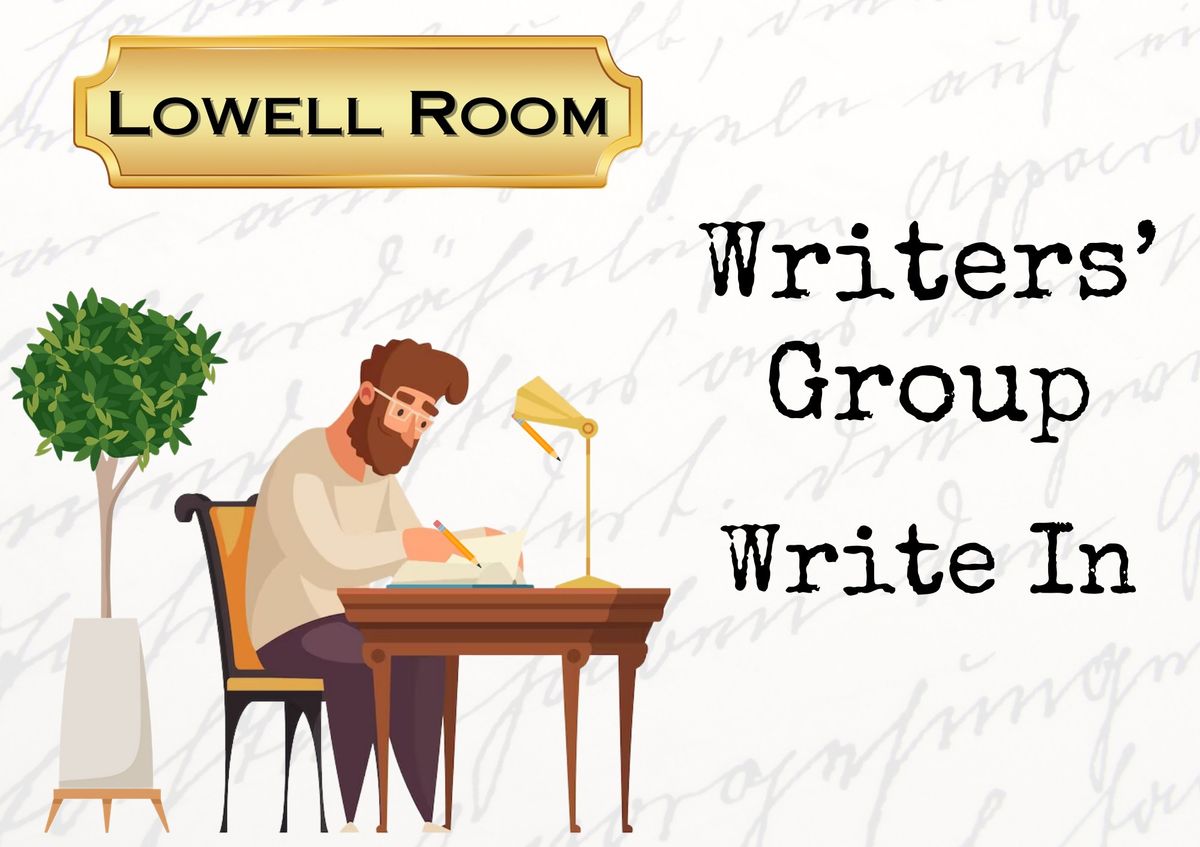 Writers\u2019 Group - Write In