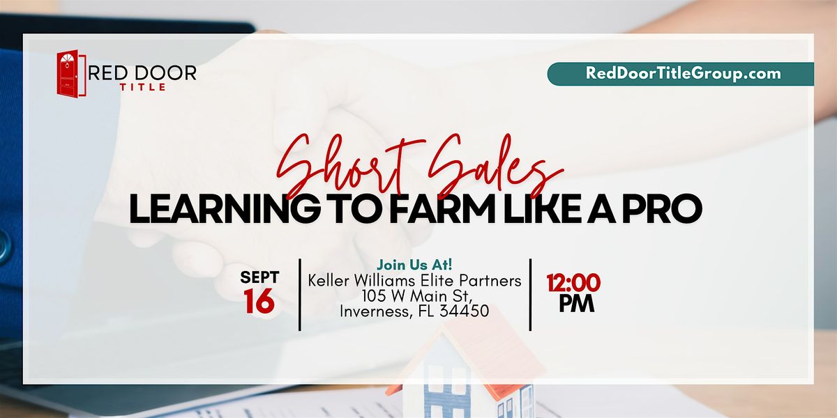 Short Sales \u2013 Learning to Farm Like a Pro