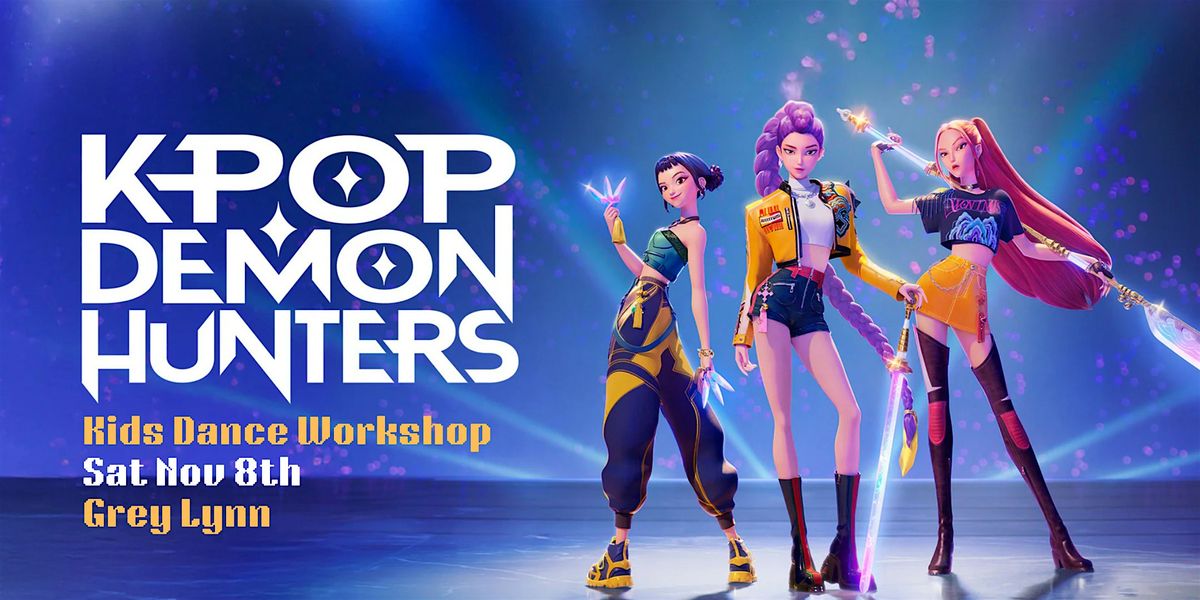 KPop Demon Hunters Kids Dance Workshop - Nov 8th