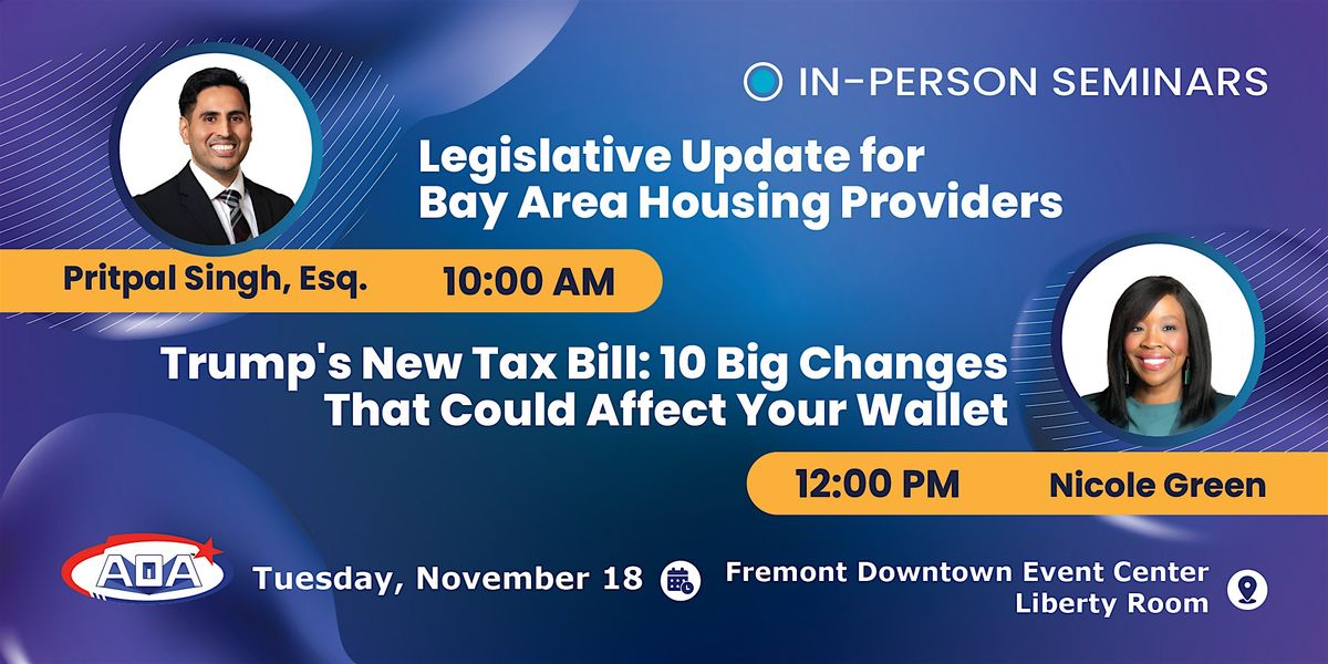 Bay Area Fremont In-Person Seminar