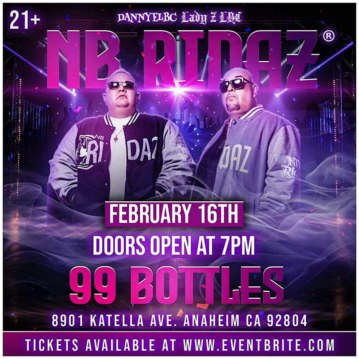 NB RIDAZ LIVE IN ANAHEIM CA