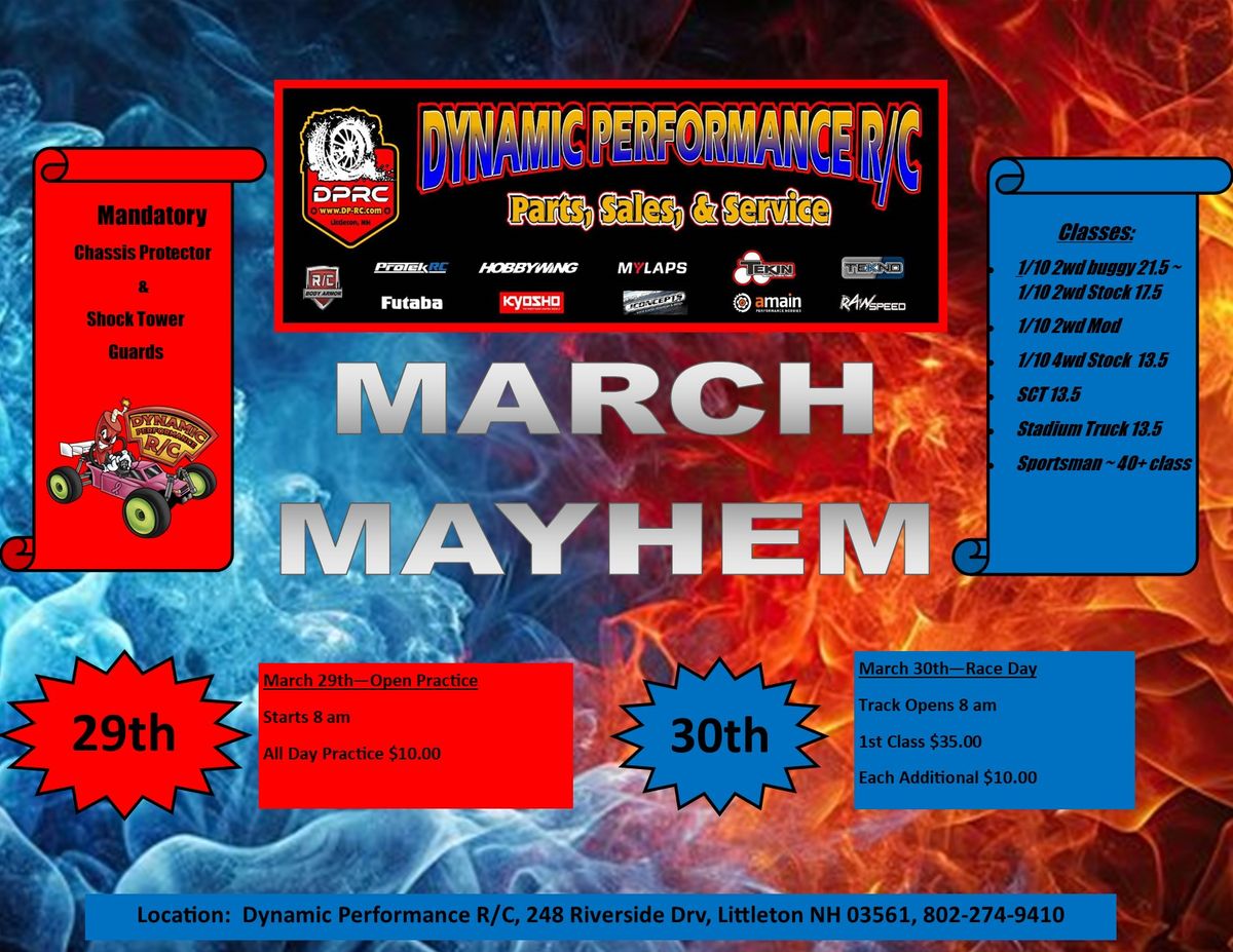 DPRC Raceway - March Mayhem - Trophy Race