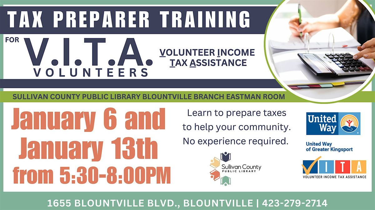 VITA Tax Preparation Training