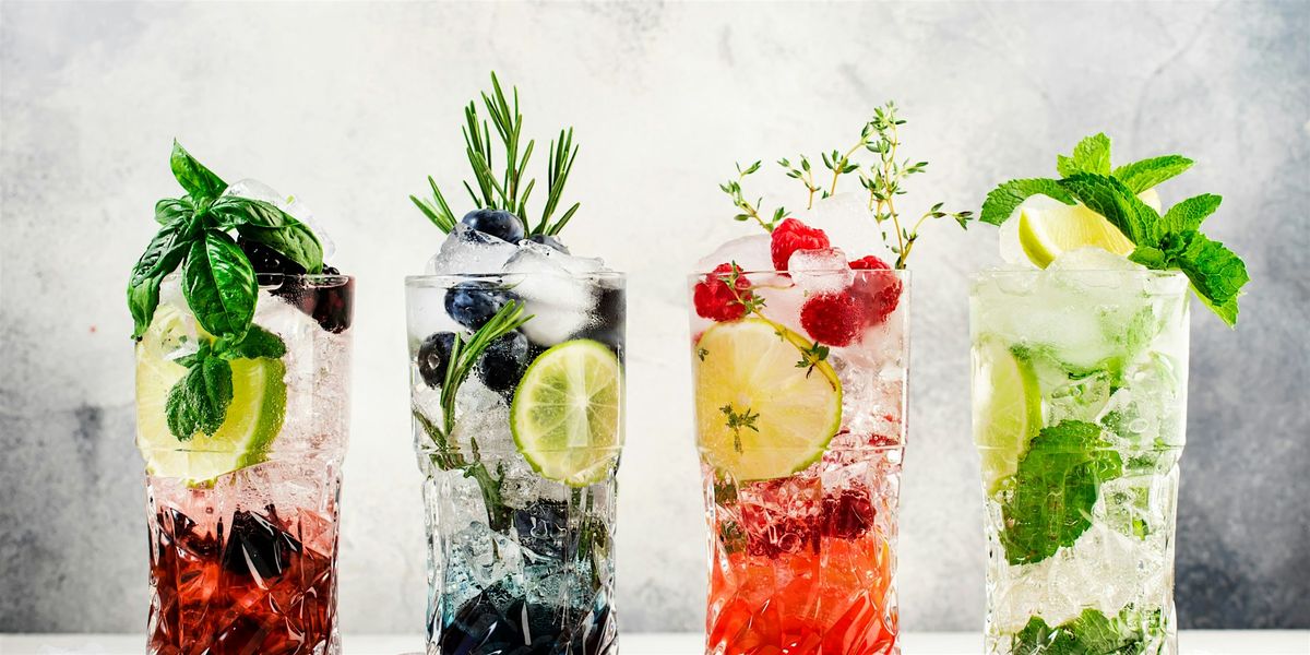 Craft. Sip. Repeat. A  Mixology Series - Mocktails & Nonalcoholic Drinks