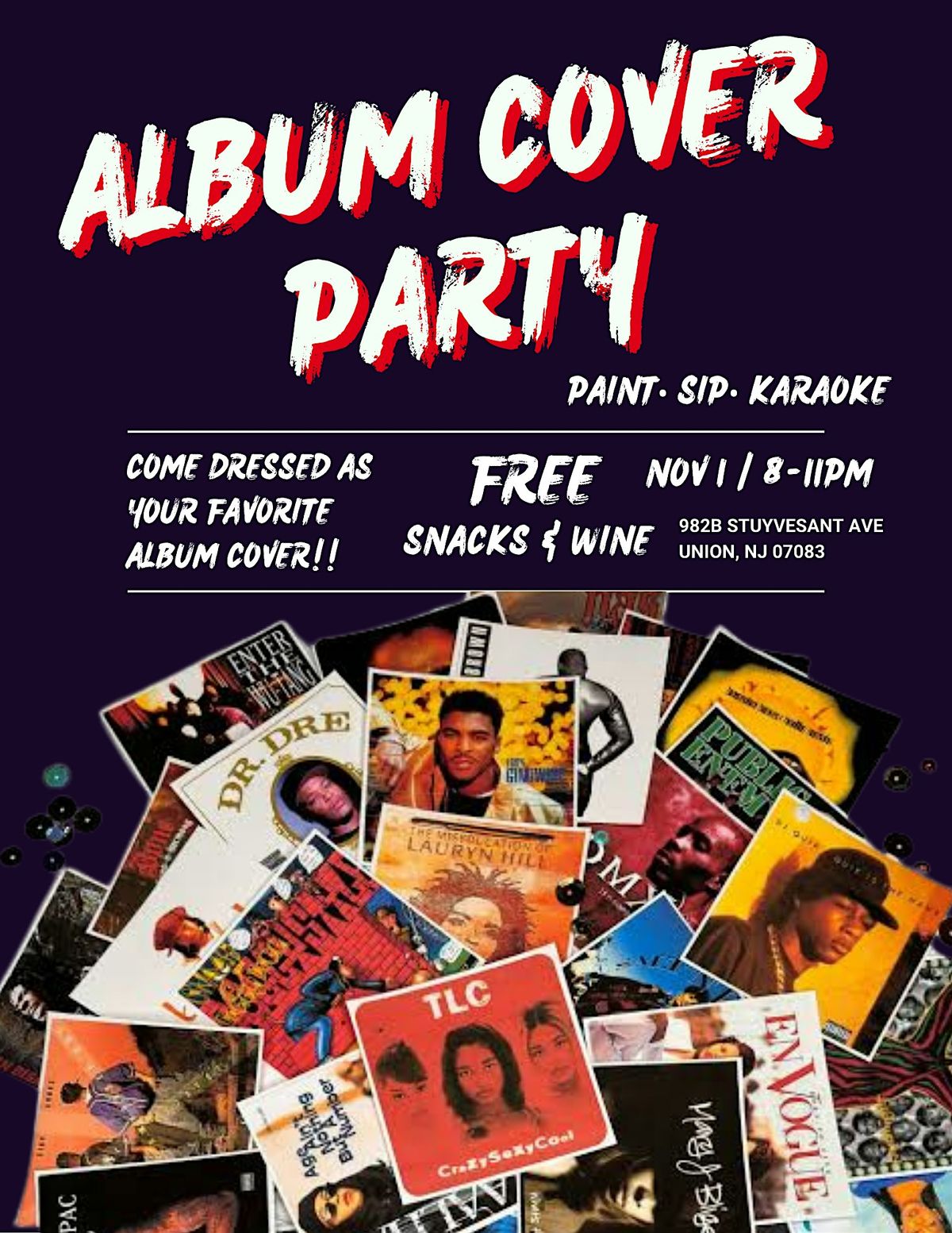 Album Cover Costume Party