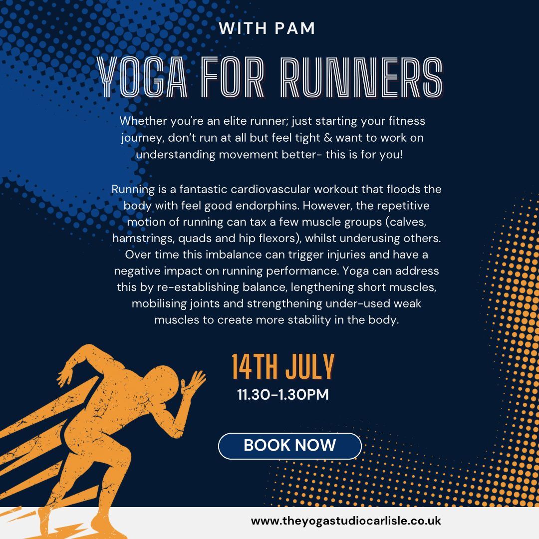 Yoga for runners with Pam