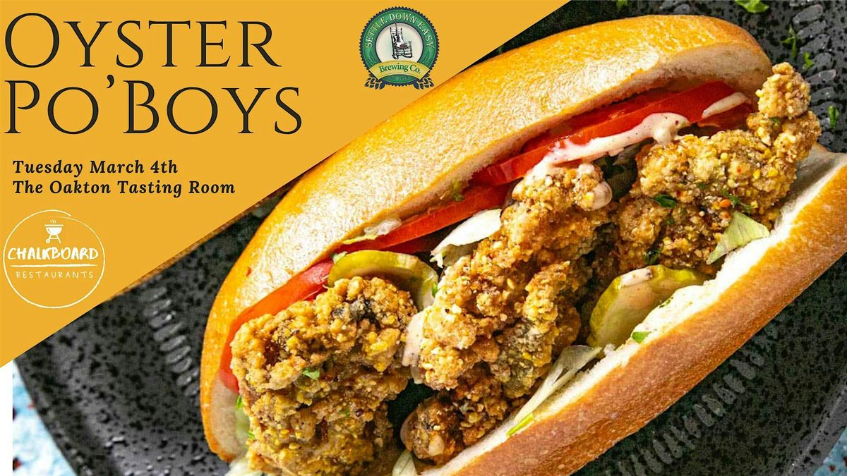 Fresh Shucked Oysters & Oyster Po'Boys (FAT TUESDAY)