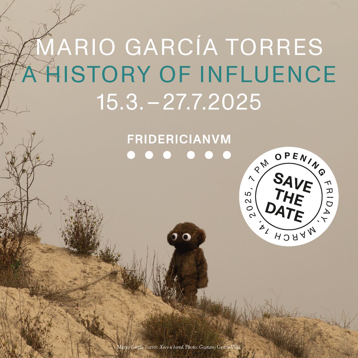 ER\u00d6FFNUNG: MARIO GARC\u00cdA TORRES \u2013 A HISTORY OF INFLUENCE