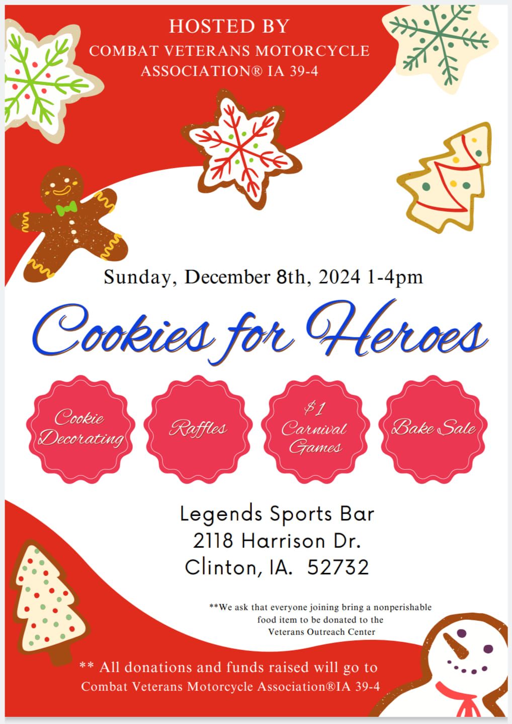 Cookies for Heros