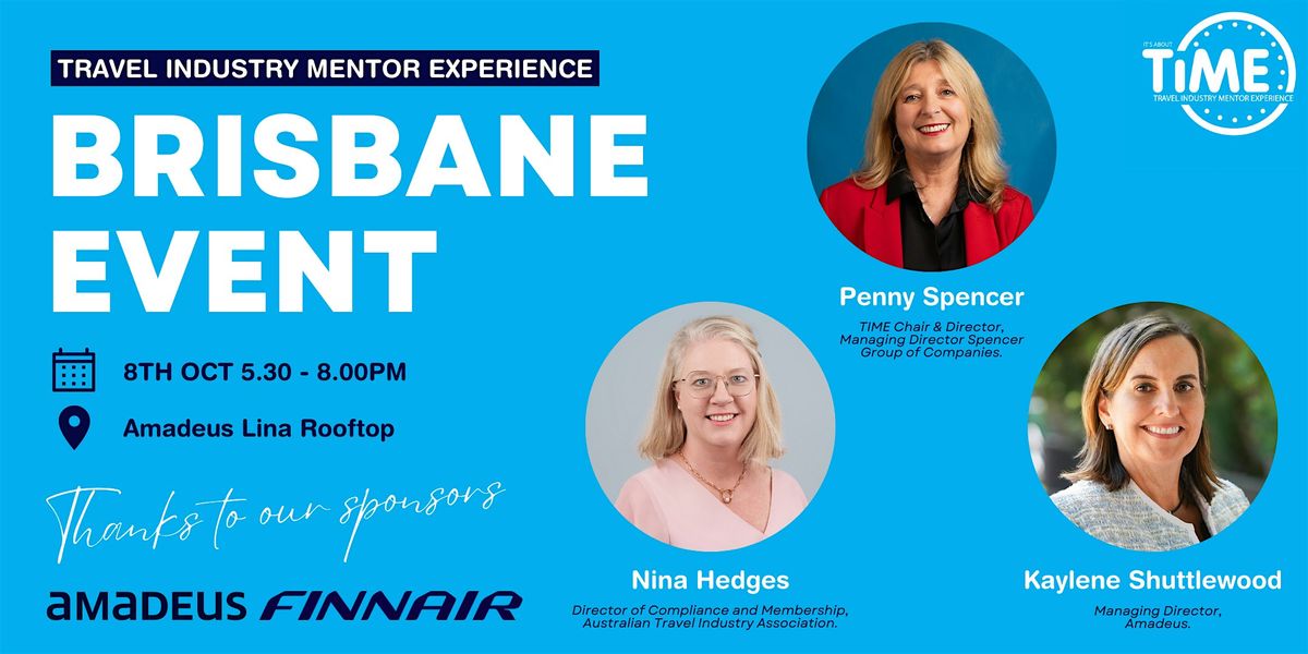 Travel Industry Mentor Experience featuring Penny Spencer - 08th of October