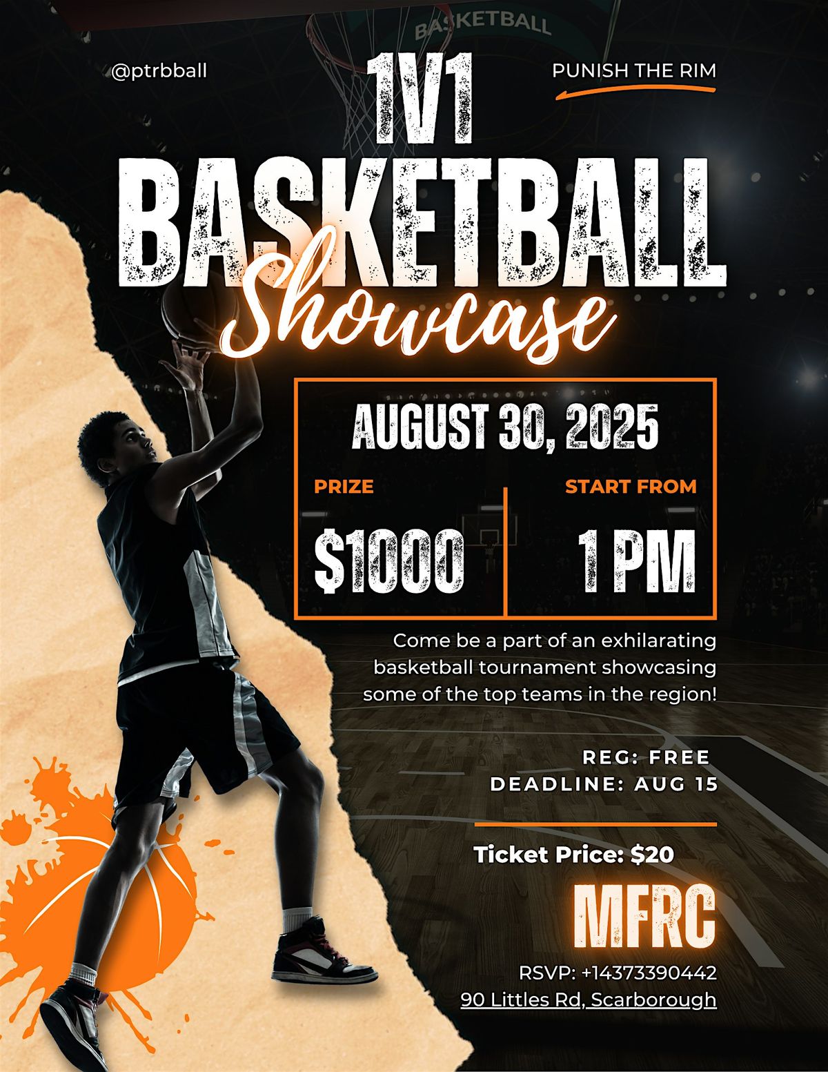 PTR 1V1 BASKETBALL TOURNAMENT