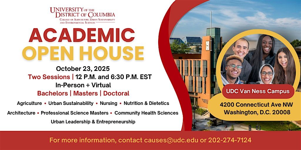 UDC-CAUSES Academic Open House