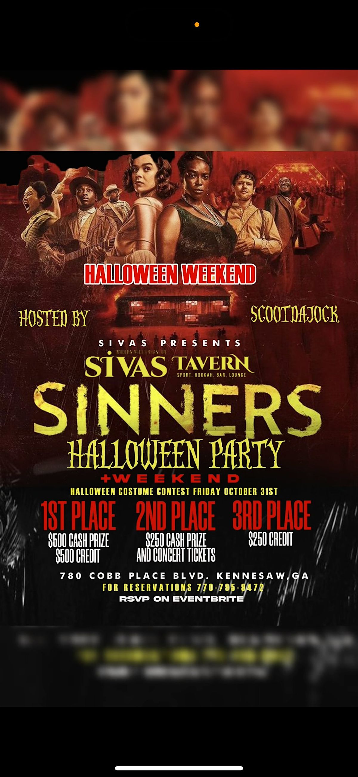 Sivas Sinners Halloween Party
