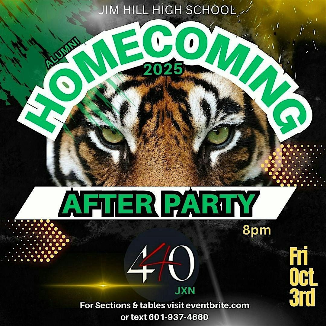 Jim Hill ALUMNI HOMECOMING PARTY