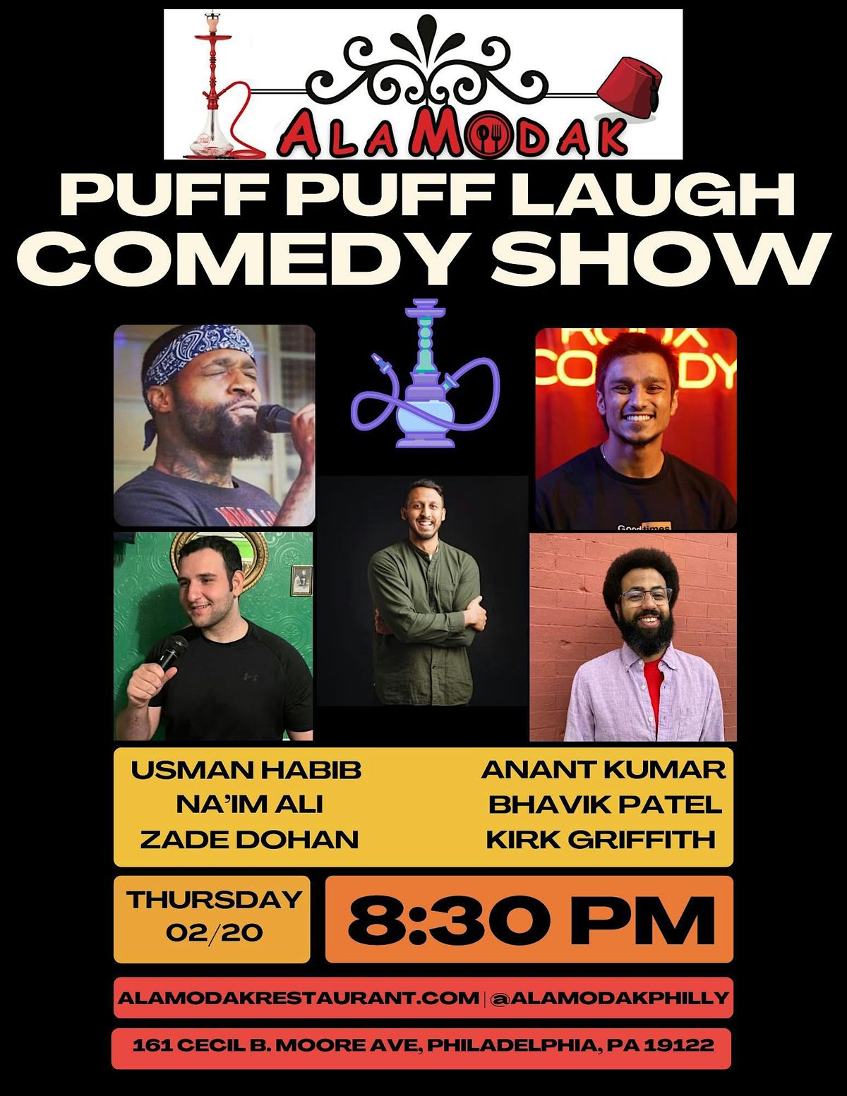 Comedian show at Alamodak on Thursday night