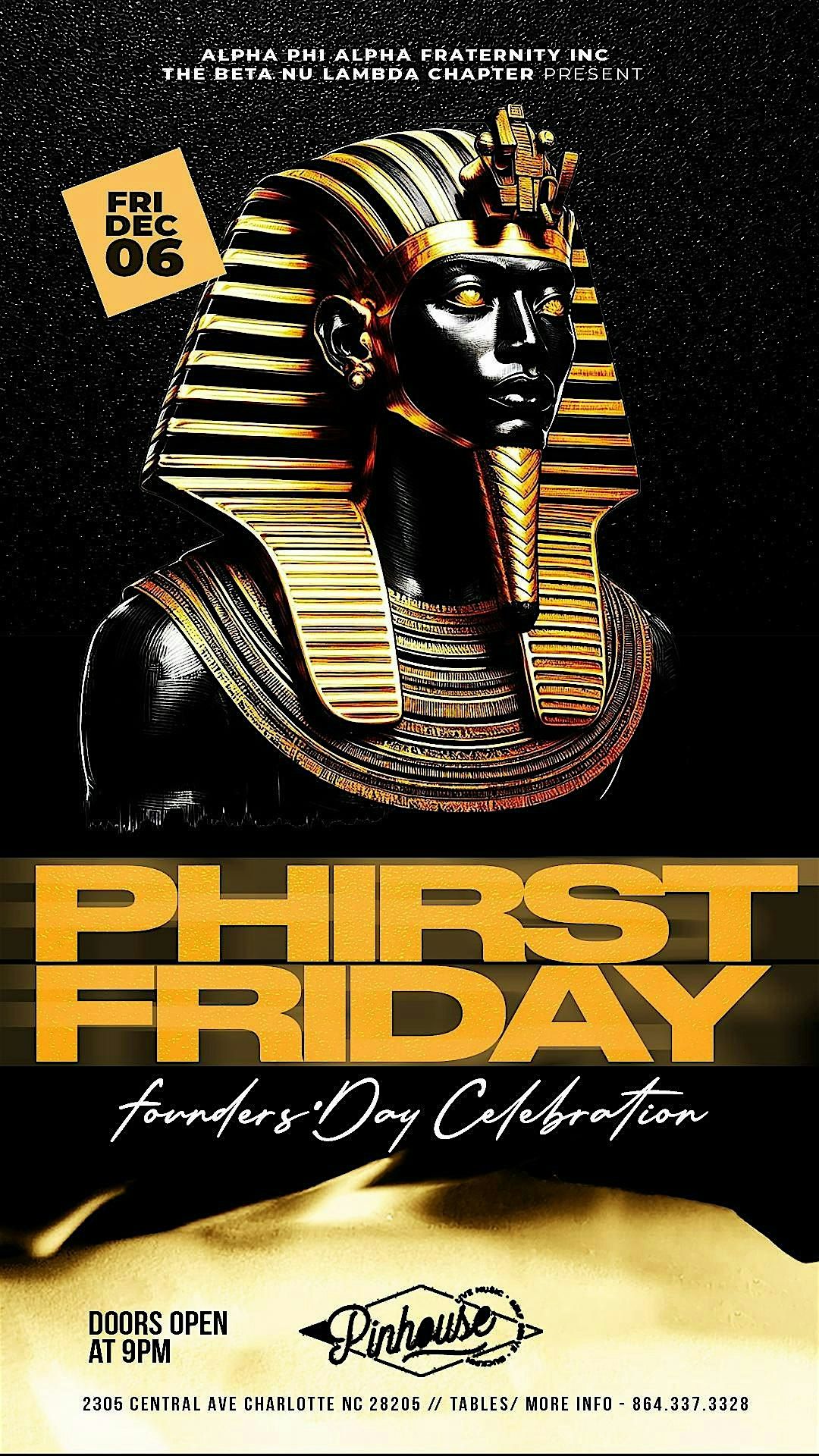 Phirst Friday - The Official Founders Day Celebration