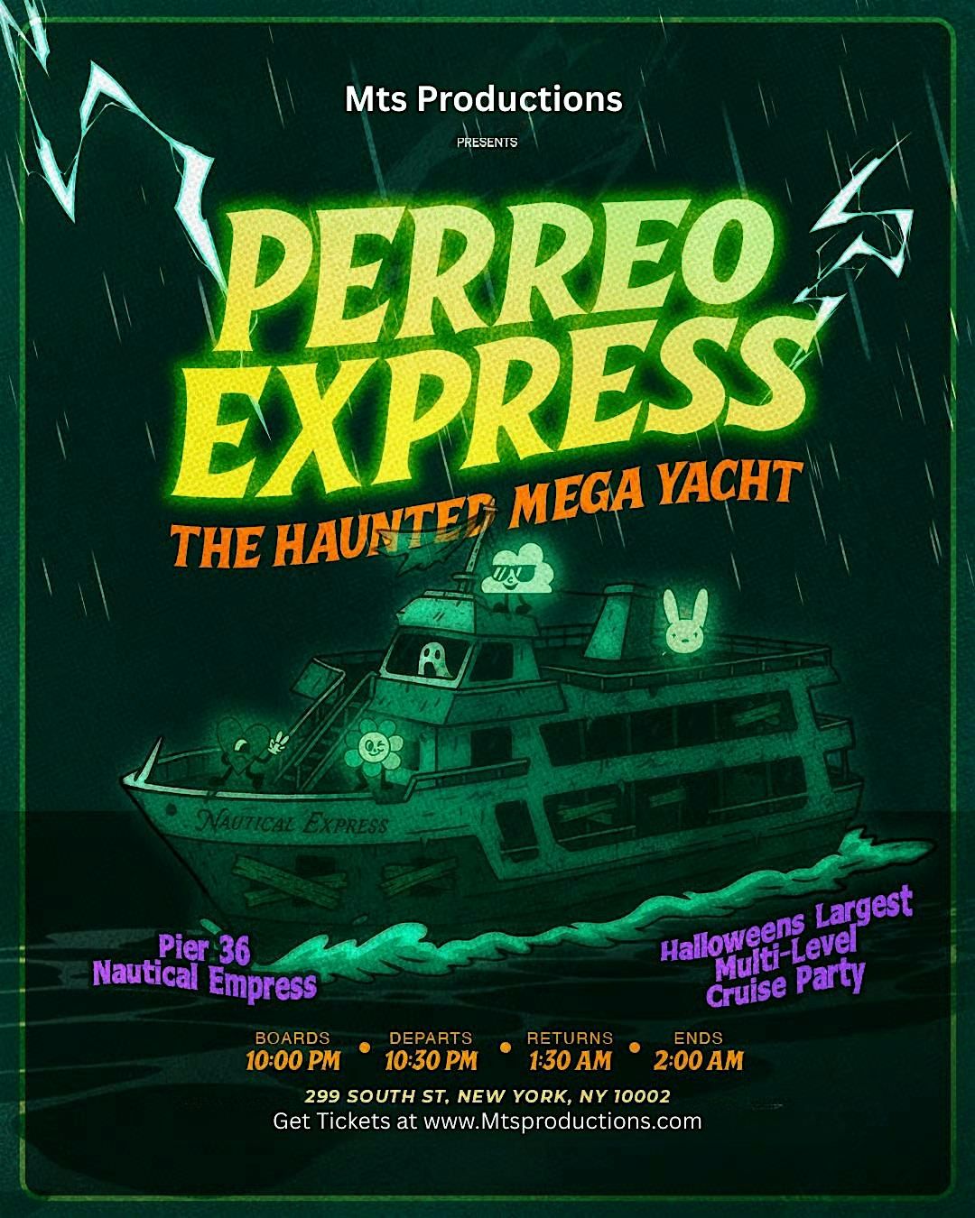 Halloween Reggaeton Cruise Aboard The Nautical Empress | Pier 36