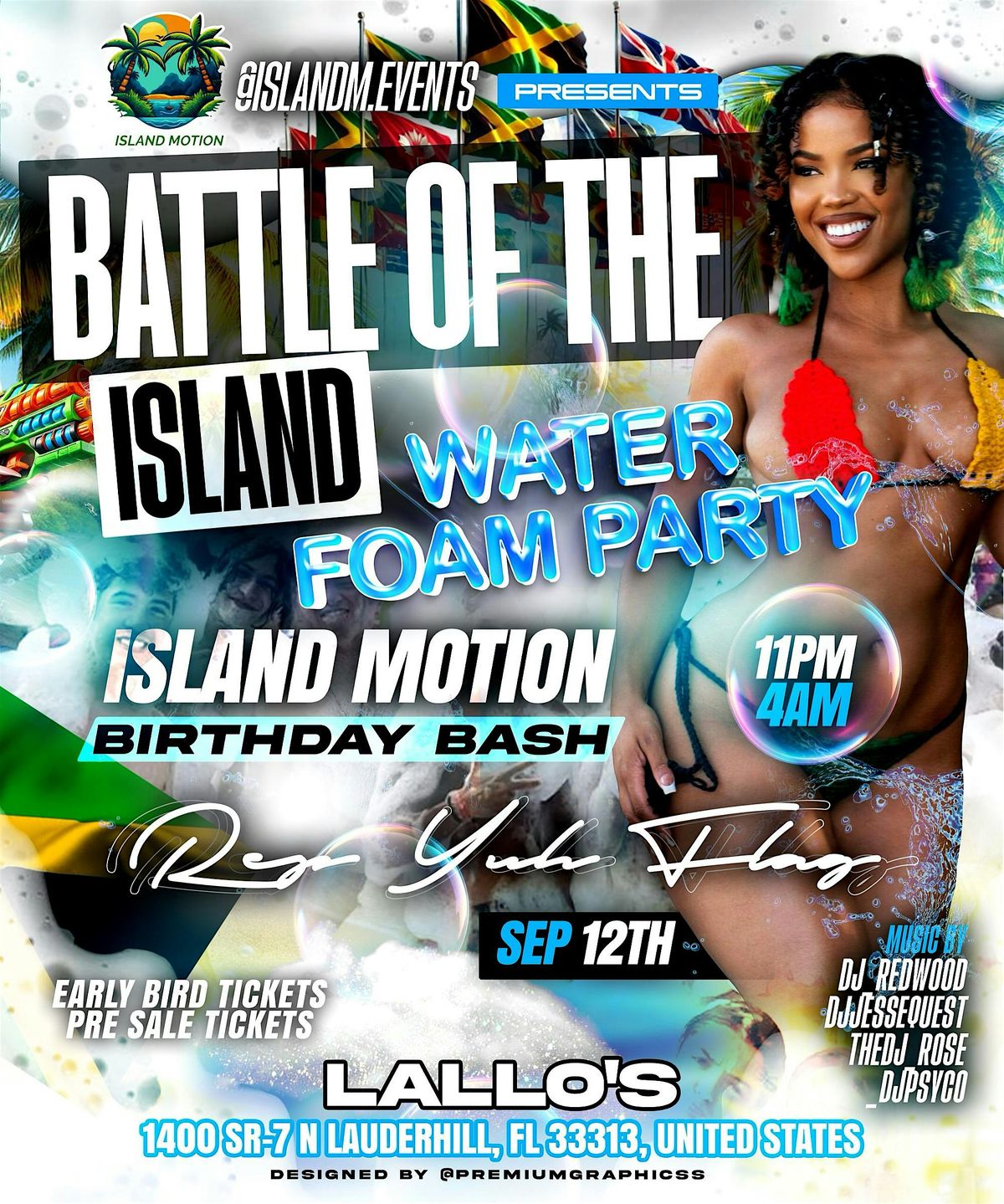 Battle Of the Island  rup yuh flag