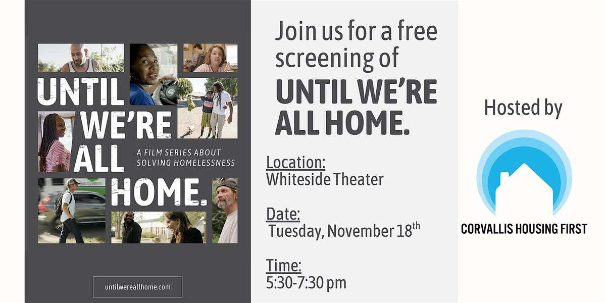 Until We're All Home screening