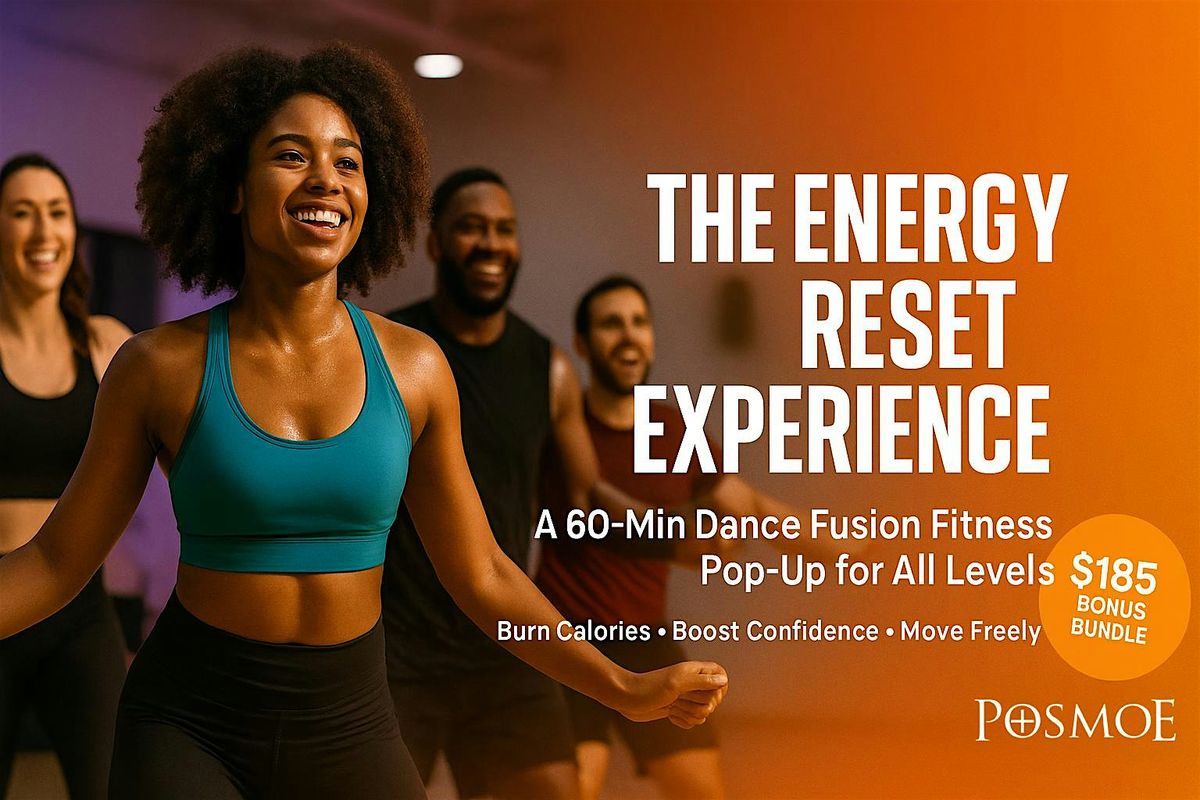 Dance Fusion Fitness Pop-Up \u2014 60-Min Energy Reset Workout