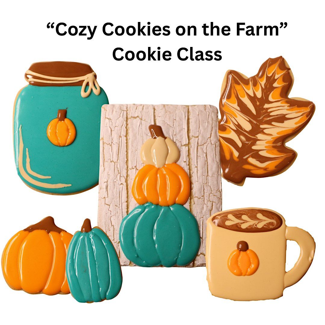 Cozy Cookies on the Farm Fall Cookie Class hosted at Great Scott Farms