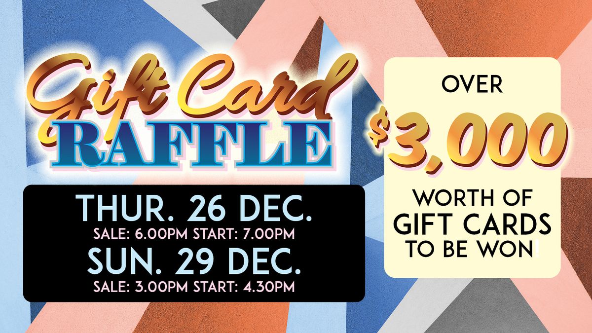 Gift Card Raffle - Penrith RSL