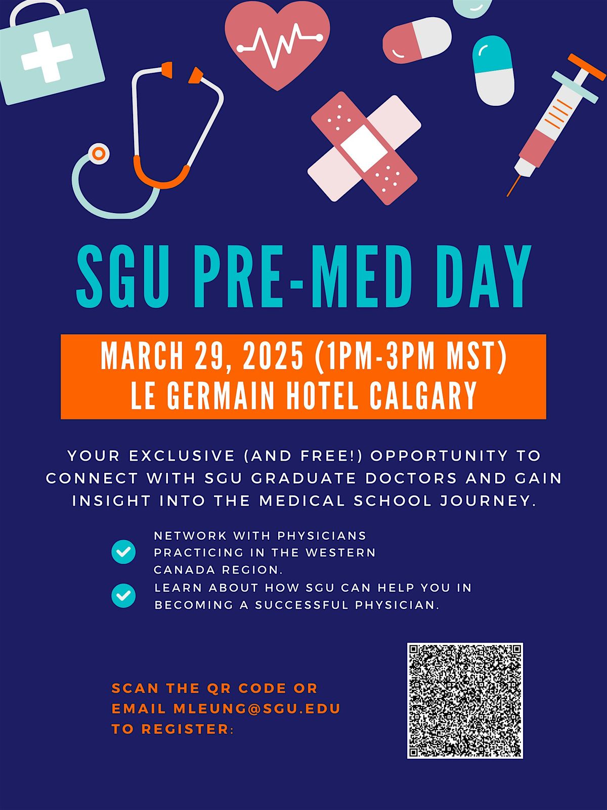 St. George's University Pre-Med Day: Calgary