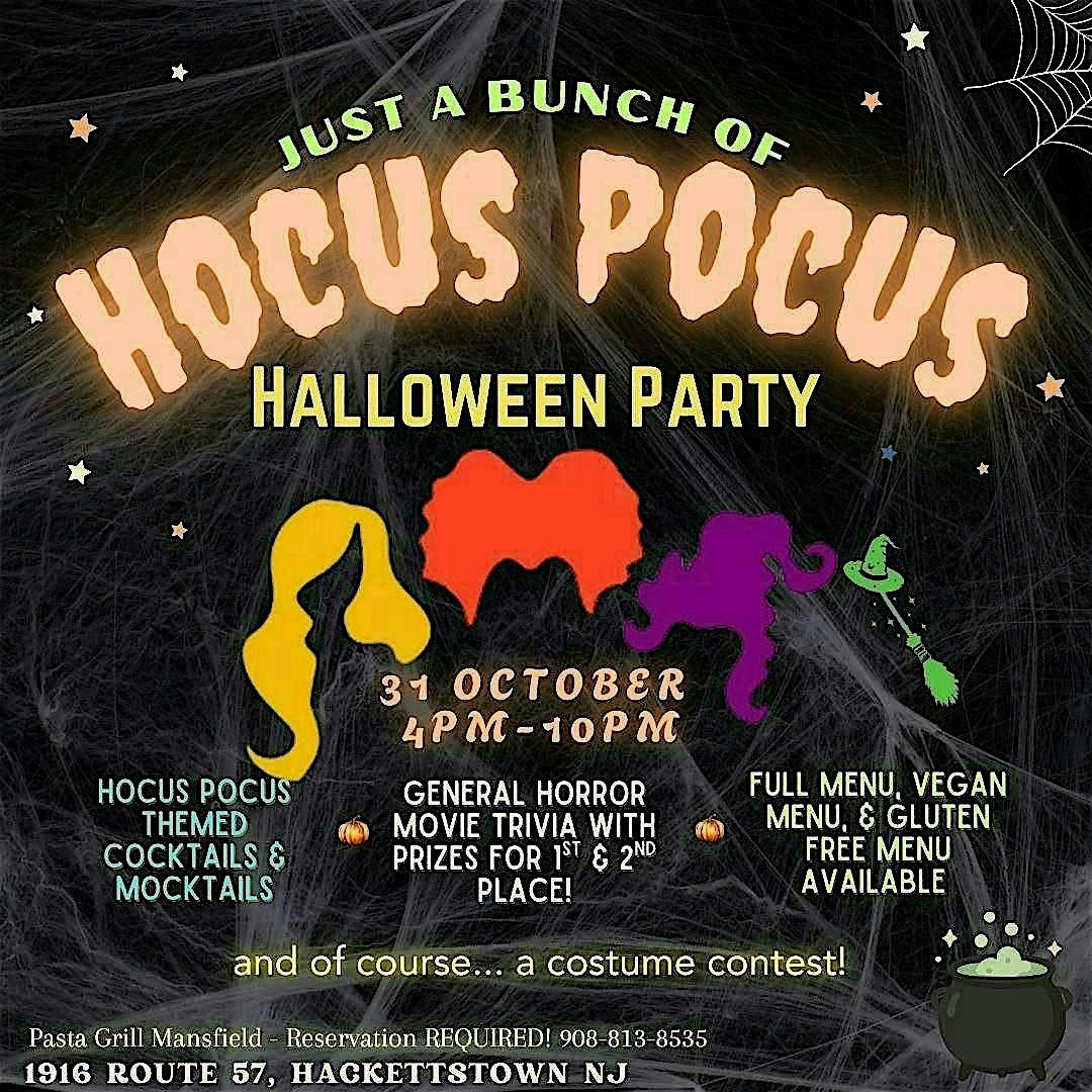 Hocus Pocus Themed Halloween Party