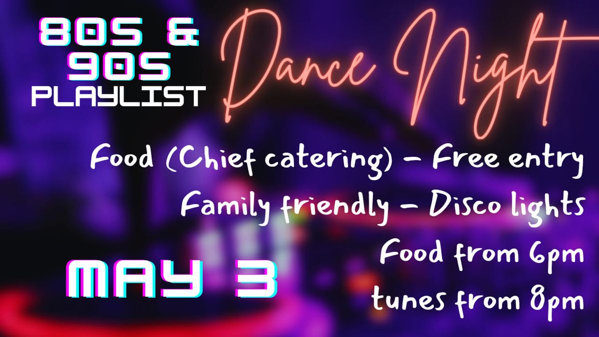 Chief Catering food night & 80s 90s playlist!