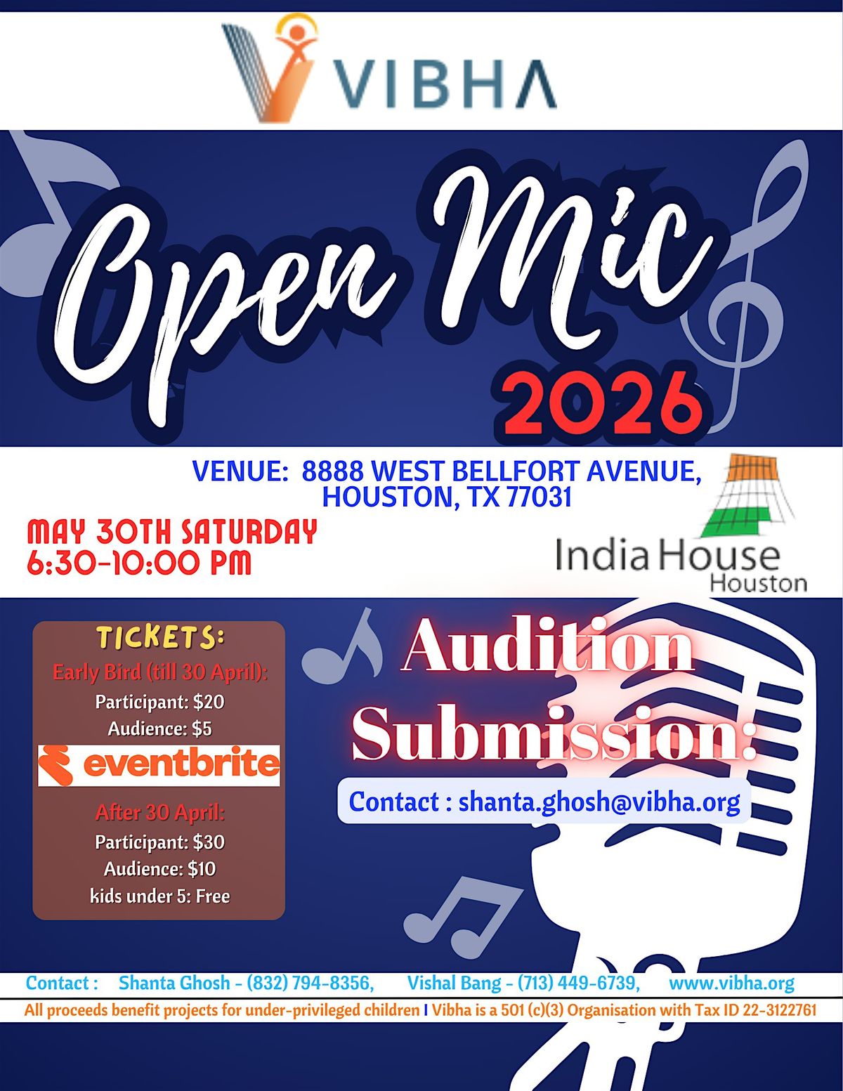 Vibha Open Mic 2026