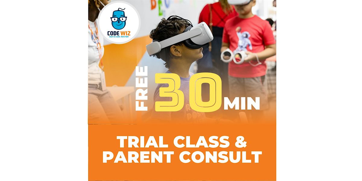 Free Trial Class  at Code Wiz Edison!