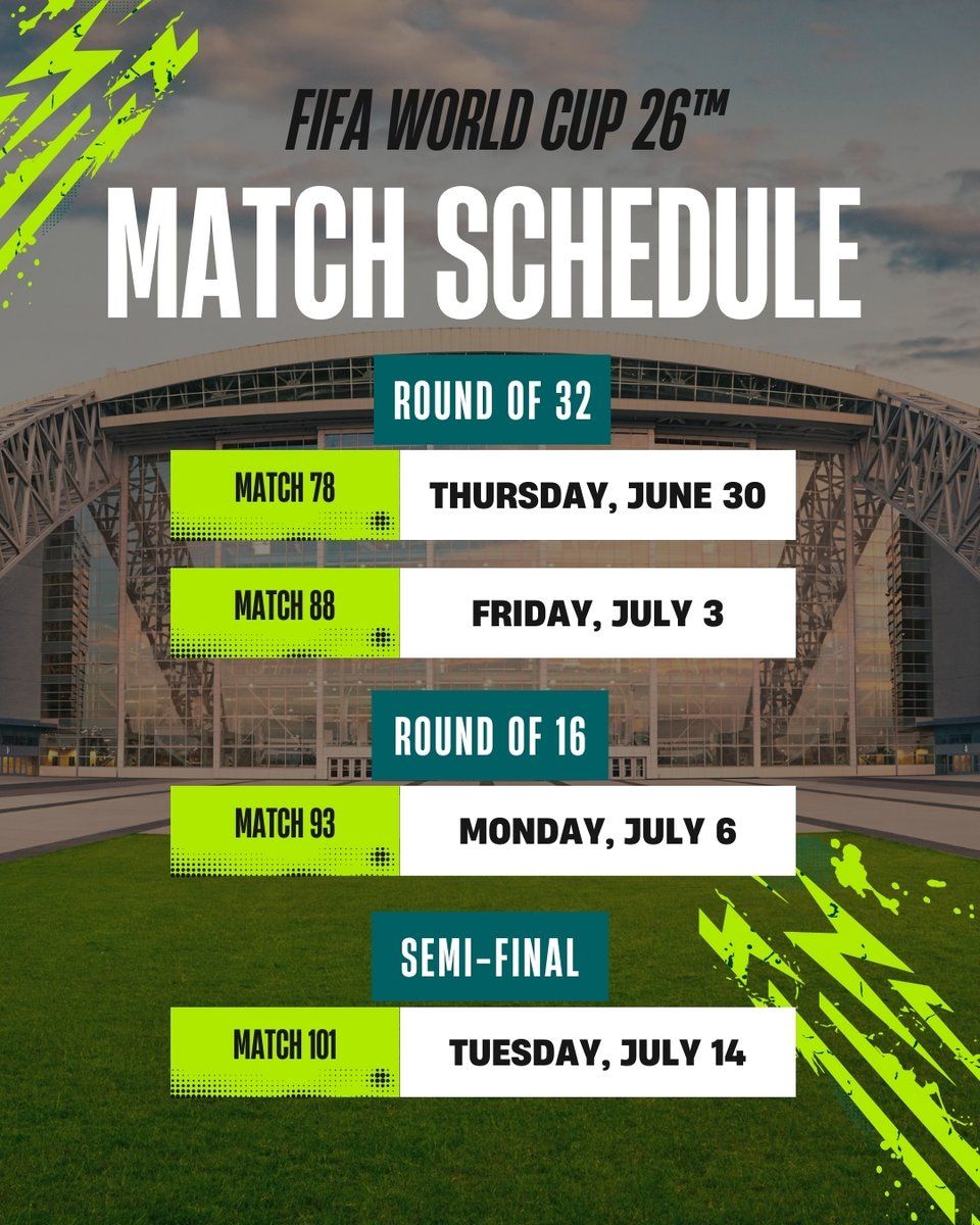 World Cup 26: Round of 16 - Match 93