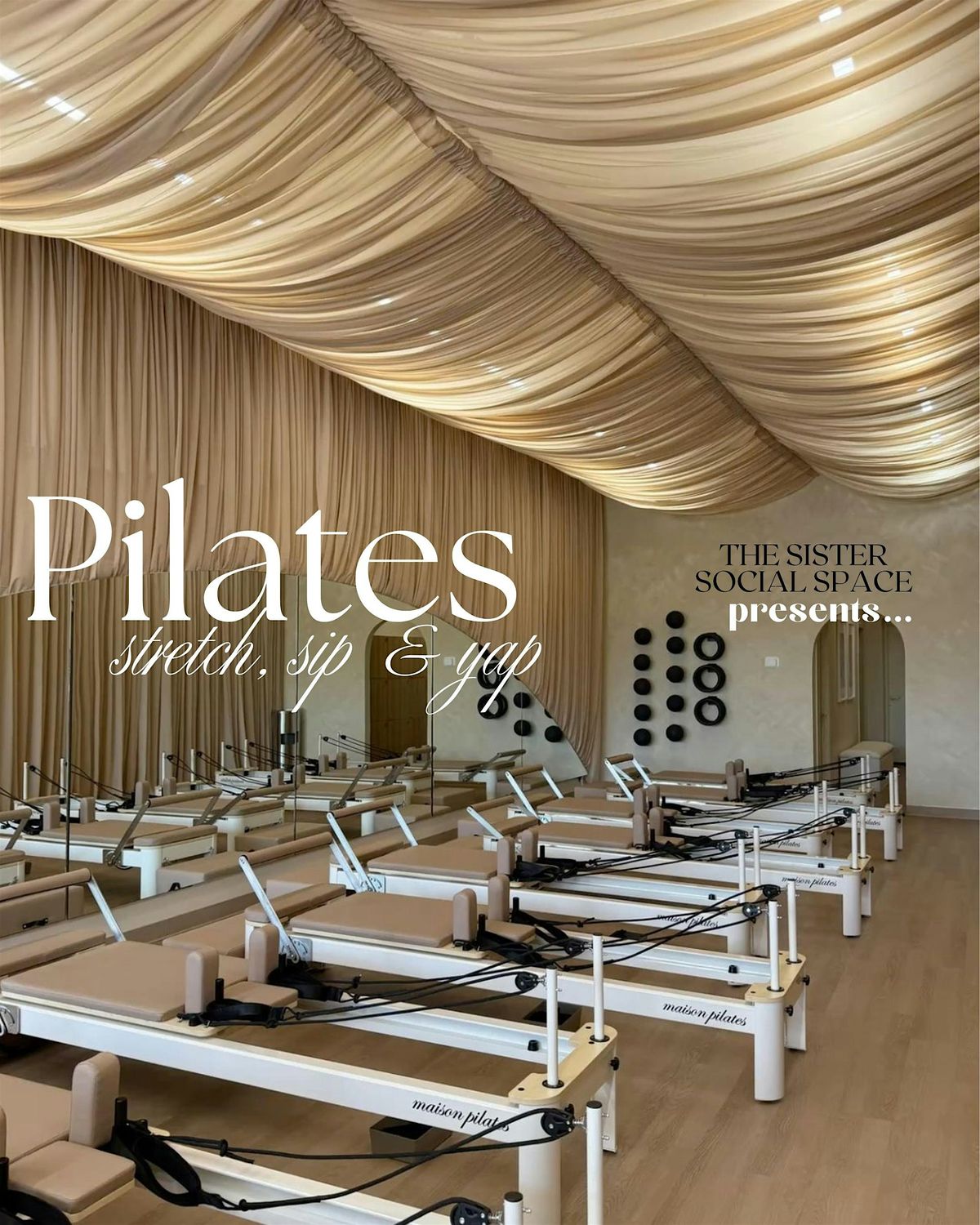 25+ Womens Only Pilates - stretch, sip & yap