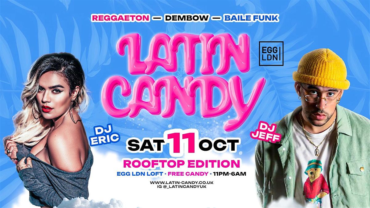 Latin Candy: Reggaeton Party - Rooftop Edition