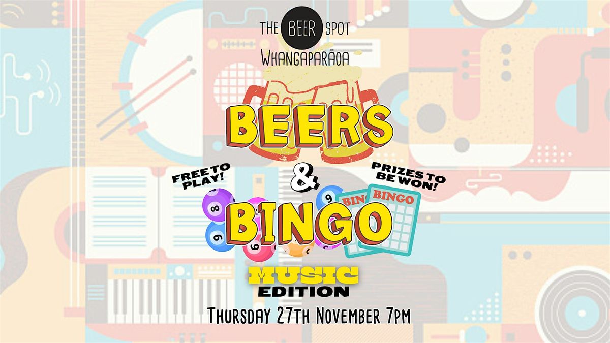 Beers & Bingo - Music Edition!