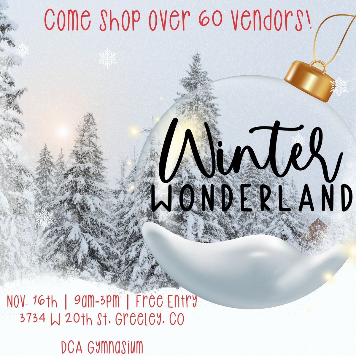 Winter Wonderland Vendor Event and Craft Show