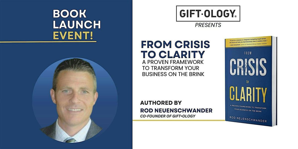 Book Launch: From Crisis to Clarity