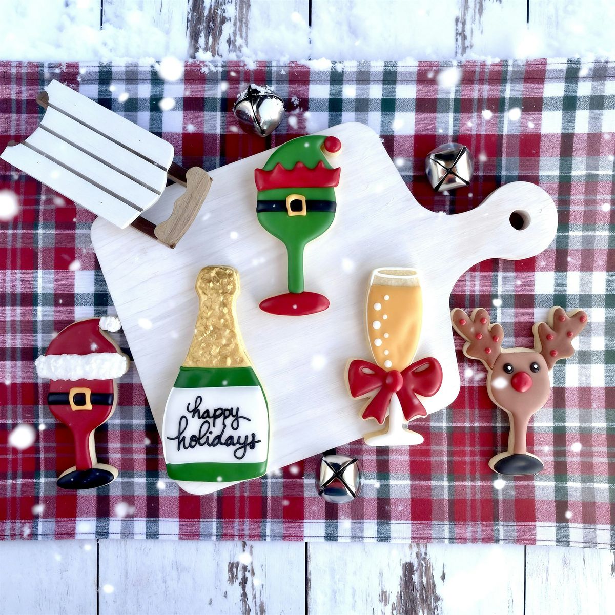 Sip, Swirl, & Sugar: A Holiday Cookie and Wine Workshop
