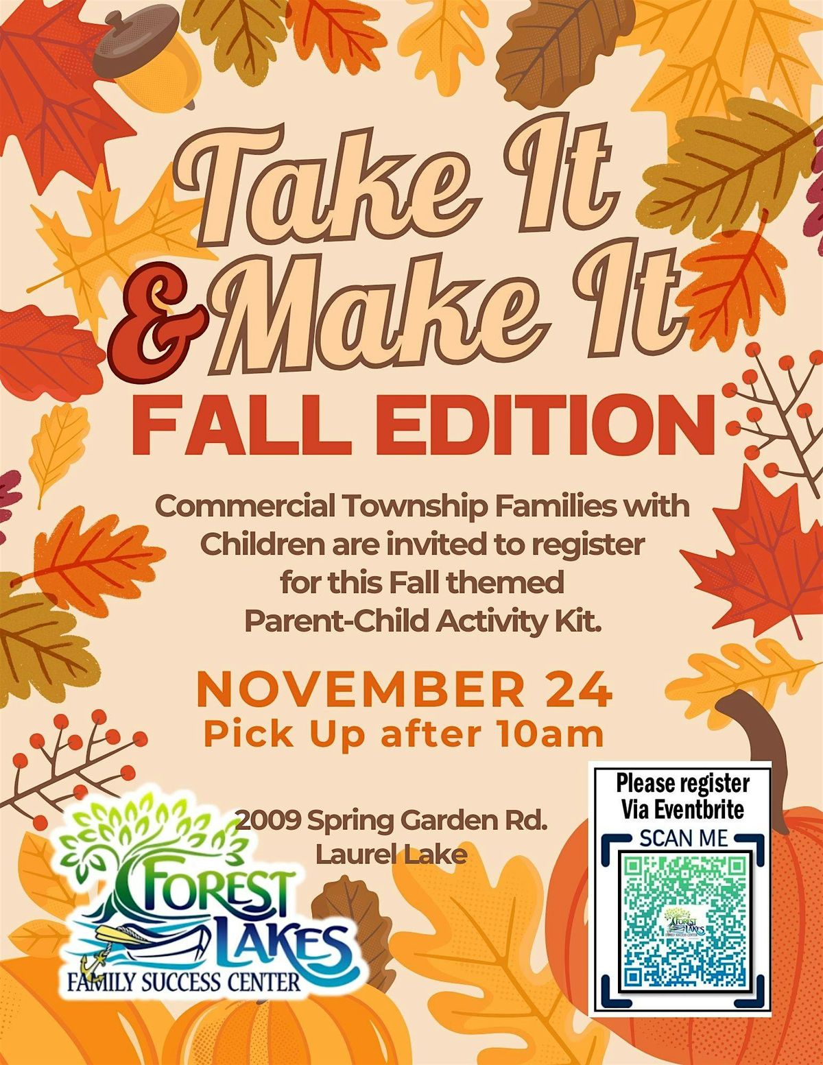 Take It and Make It Fall Edition
