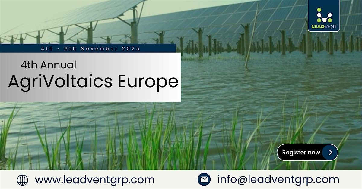 4th Annual AgriVoltaics Europe