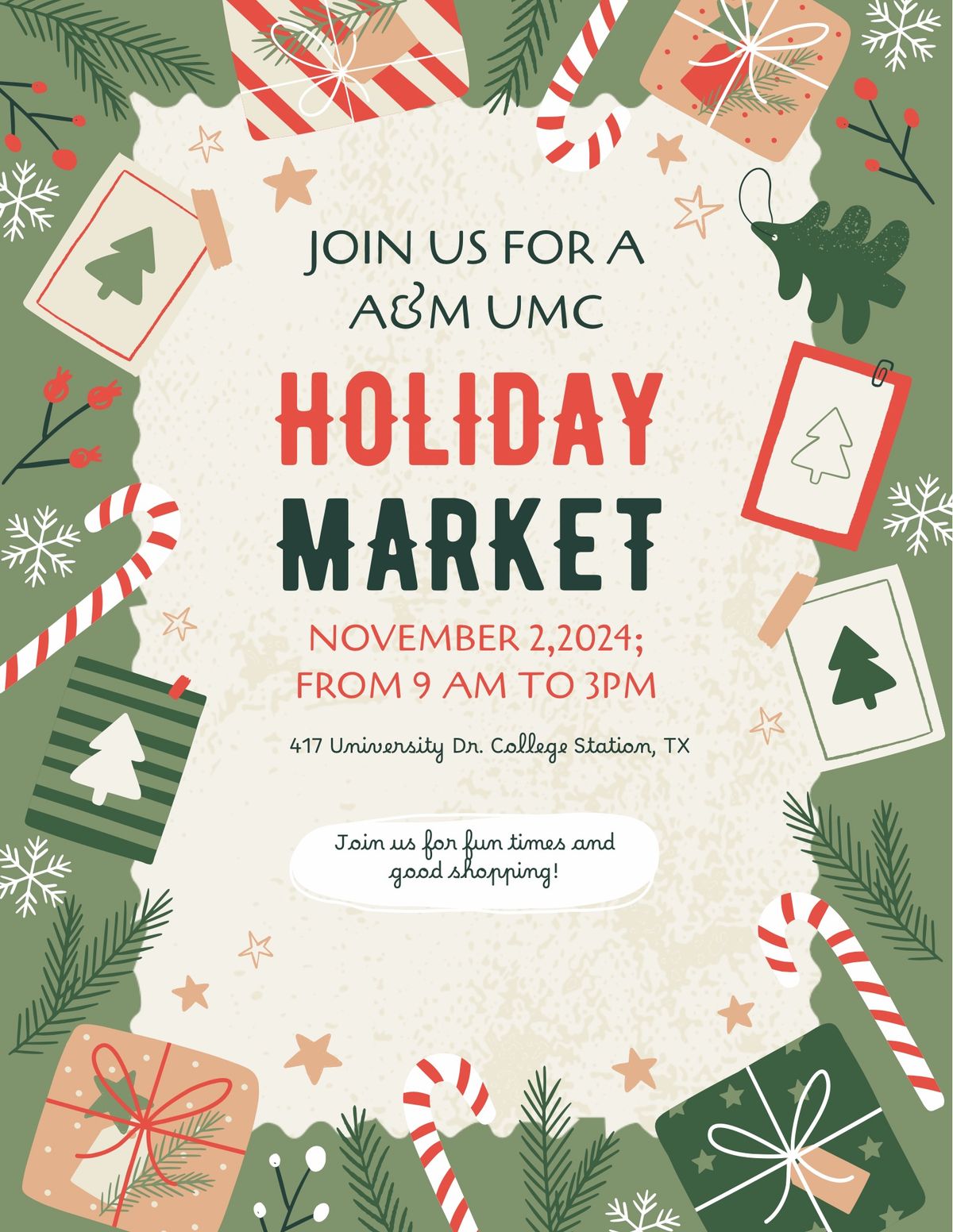 A&M UMC Holiday Market