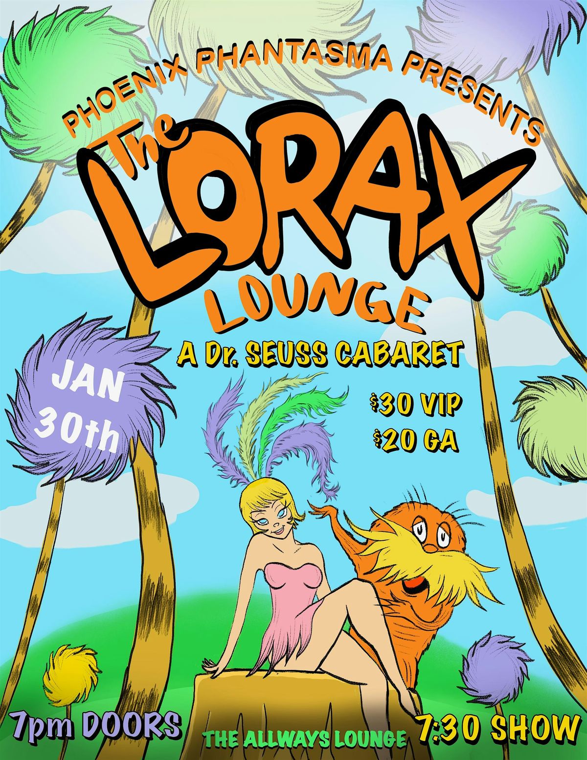 The Lorax Lounge: A Dr. Seuss Cabaret