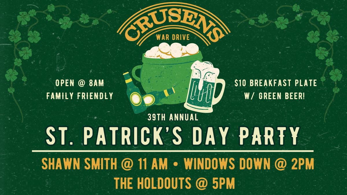 39th Annual St. Patrick\u2019s Day Party