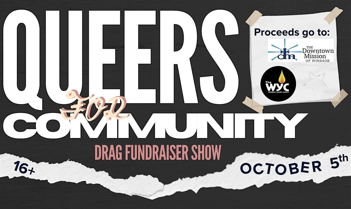 Queers for Community: Drag Fundraiser