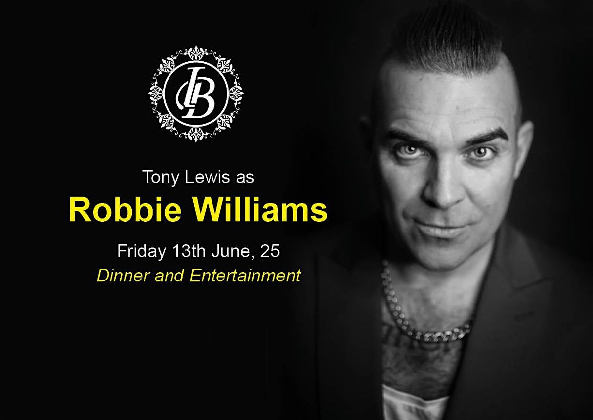 Robbie Williams Tribute Evening at Isabel's Brasserie