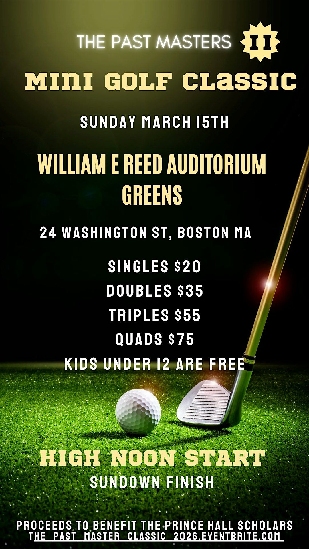 The Past Masters Mini Golf Classic II