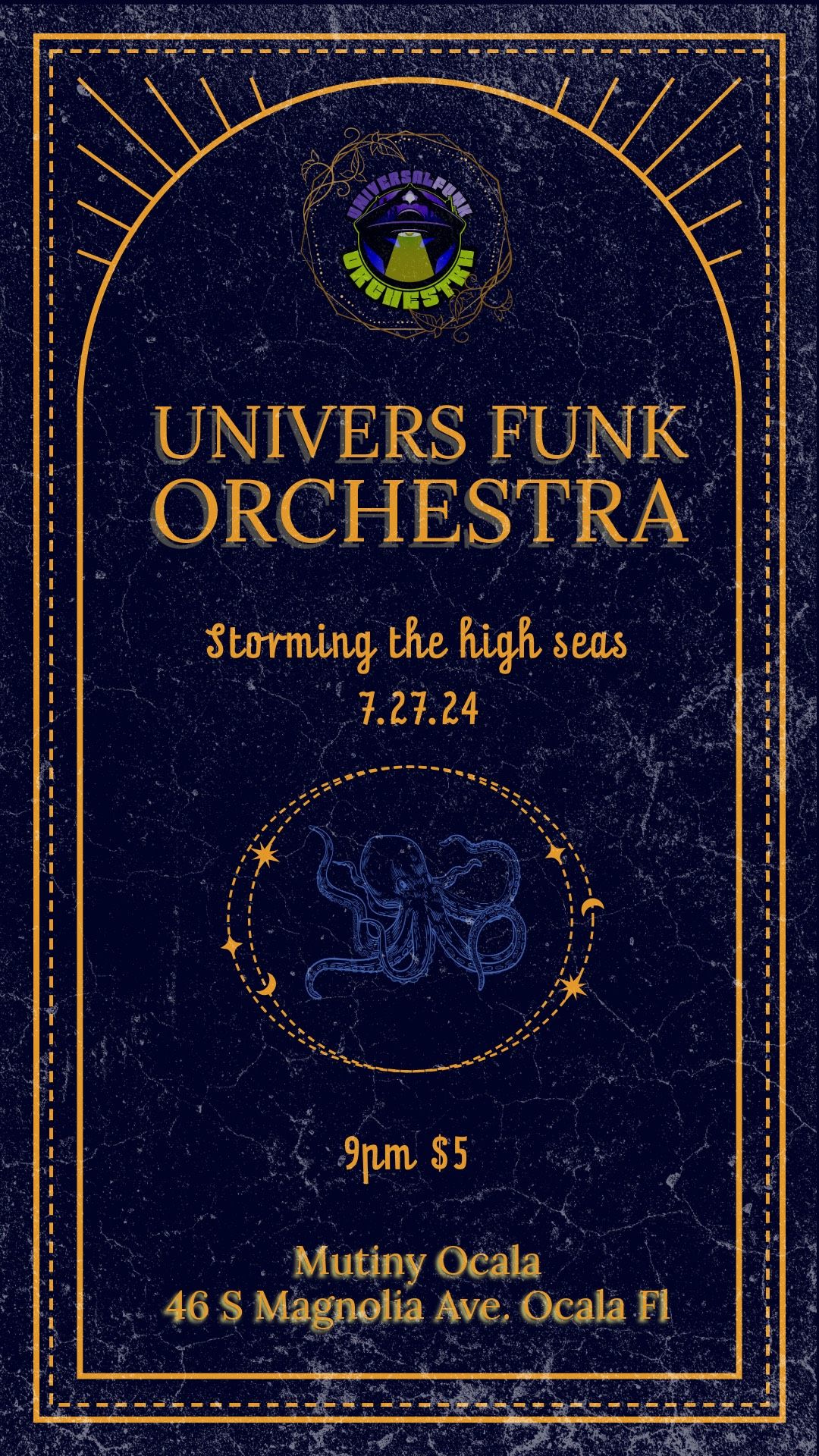 Live Show - Universal Funk Orchestra - Storming the HIGH seas!