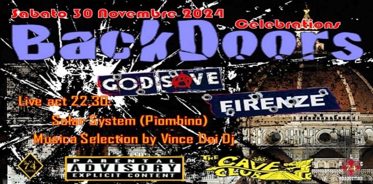 BackDoors Celebration Night - SOLAR SYSTEM LIVE (Piombino)