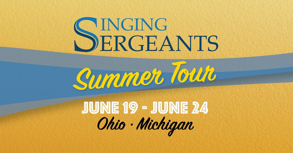 The Singing Sergeants on Tour  - Ann Arbor, MI 