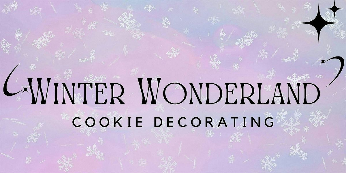 Winter Wonderland Cookie Decorating Class